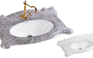 Lavobo sứ nhựa - LSN005