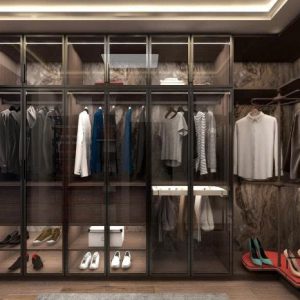 Mẫu Tủ Kính - Clear Glass