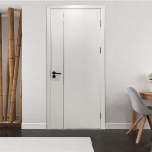 Cửa gỗ composite loại chỉ nhôm - CG03