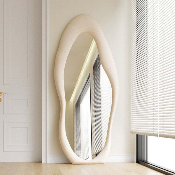 Gương Viền Sóng Soi Toàn Thân Decor Cao Cấp - GPT05